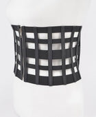 Zip Up Iconic Corset Belt