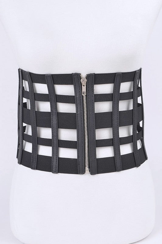 Zip Up Iconic Corset Belt - Body By J'ne