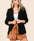 Classy Open-Front Casual Blazer