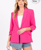 Classy Open-Front Casual Blazer