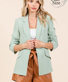 Classy Open-Front Casual Blazer