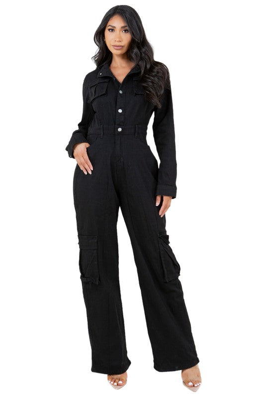 FULLY CONVINCED JUMPSUIT - Body By J'ne