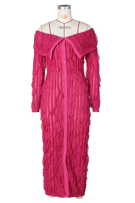 WOMEN FASHION MAXI DRESS - Body By J'ne