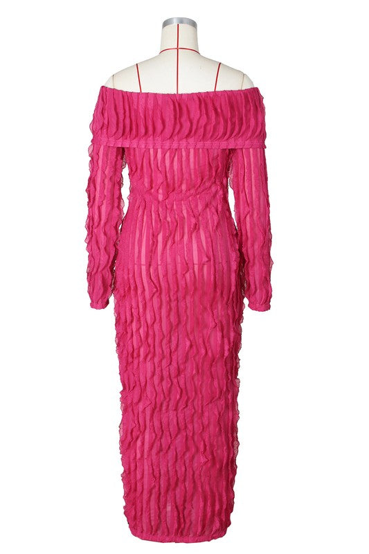 WOMEN FASHION MAXI DRESS - Body By J'ne