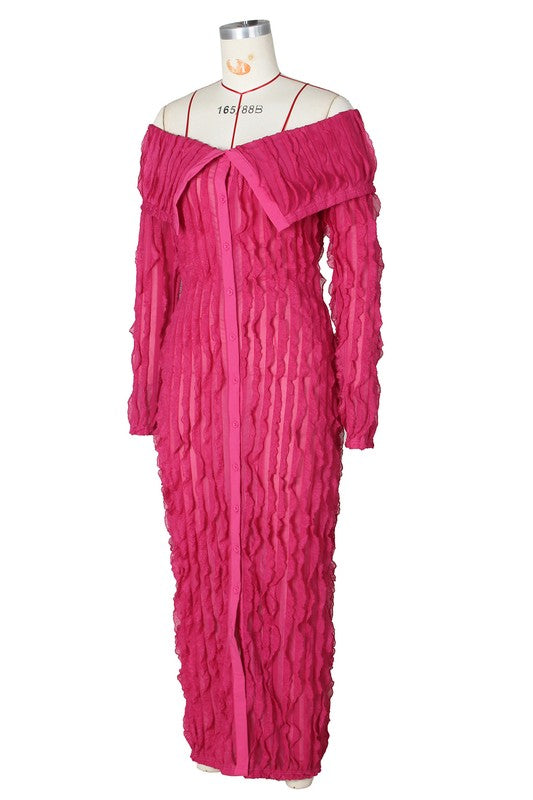 WOMEN FASHION MAXI DRESS - Body By J'ne