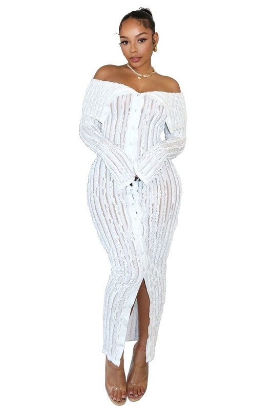 WOMEN FASHION MAXI DRESS - Body By J'ne