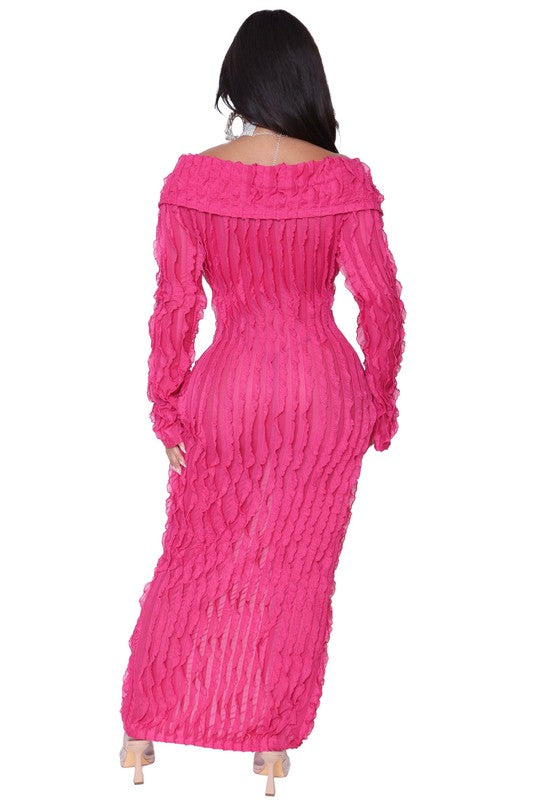 WOMEN FASHION MAXI DRESS - Body By J'ne