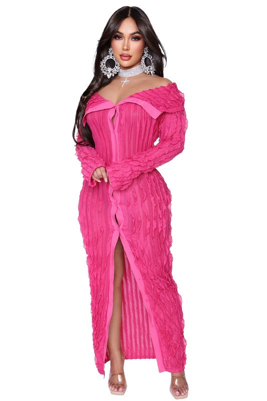 WOMEN FASHION MAXI DRESS - Body By J'ne