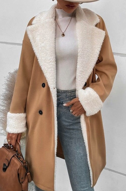 Sherpa long coat - Body By J'ne