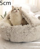 2 In 1 Dog And Cat Plush Bed - Body By J'ne