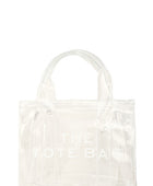 Transparent Clear Crossbody Tote Bag