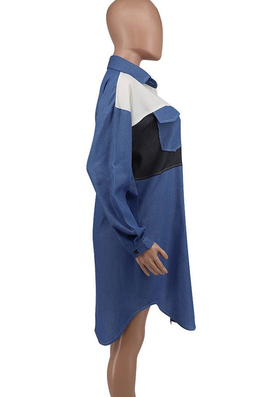 ALL GOOD SHIRT DRESS - Body By J'ne