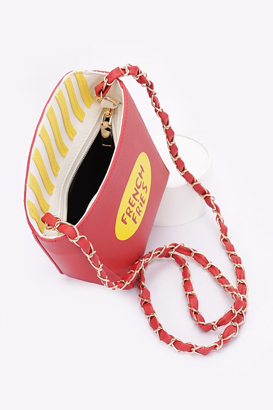 French Fries Crossbody Swing Clutch - Body By J'ne
