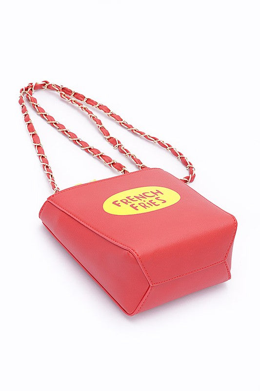 French Fries Crossbody Swing Clutch - Body By J'ne