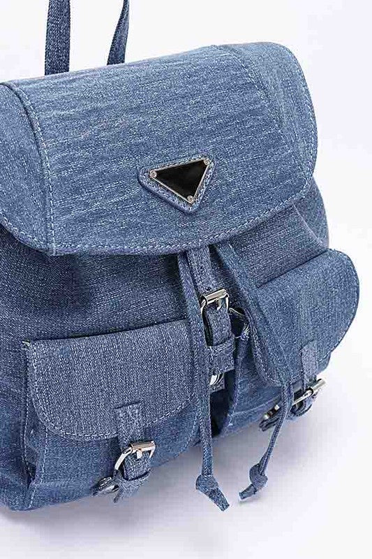 Denim Fashion Backpack