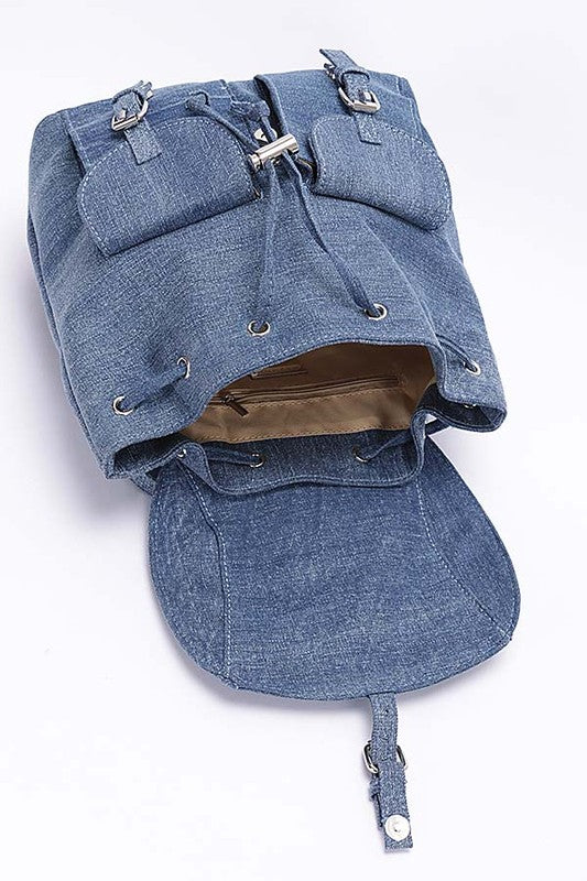 Denim Fashion Backpack