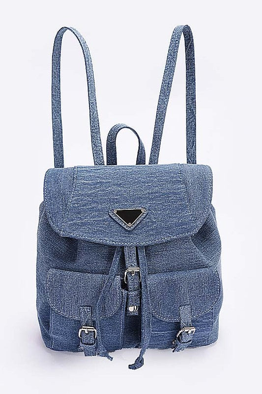 Denim Fashion Backpack