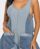 Denim Patchwork Harlem Jumpsuit