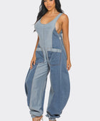 Denim Patchwork Harlem Jumpsuit