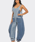 Denim Patchwork Harlem Jumpsuit