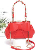 Bow Tie Top Handle Convertible Swing Bag