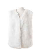 Long Fax Fur Cardigan