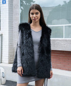 Long Fax Fur Cardigan