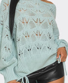 Oversized Knit Asymmetrical Sweater