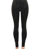 Rhinestone Pave Leggings