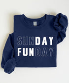 Sunday Funday Graphic Fleece Sweatshirts