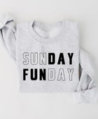 Sunday Funday Graphic Fleece Sweatshirts