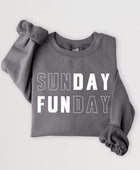 Sunday Funday Graphic Fleece Sweatshirts