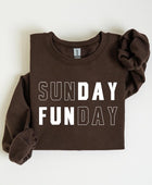 Sunday Funday Graphic Fleece Sweatshirts