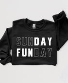 Sunday Funday Graphic Fleece Sweatshirts