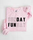 Sunday Funday Graphic Fleece Sweatshirts