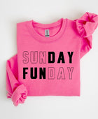 Sunday Funday Graphic Fleece Sweatshirts