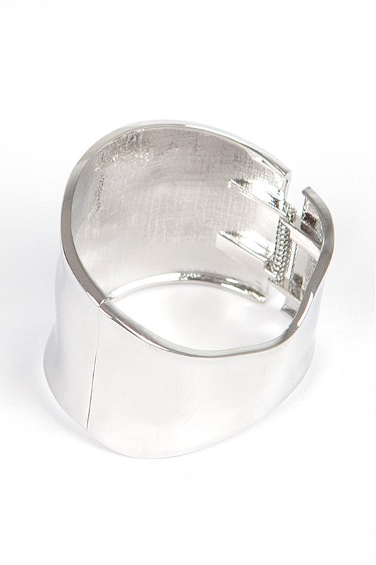 Iconic Statement Spring Hinge Bangle - Body By J'ne