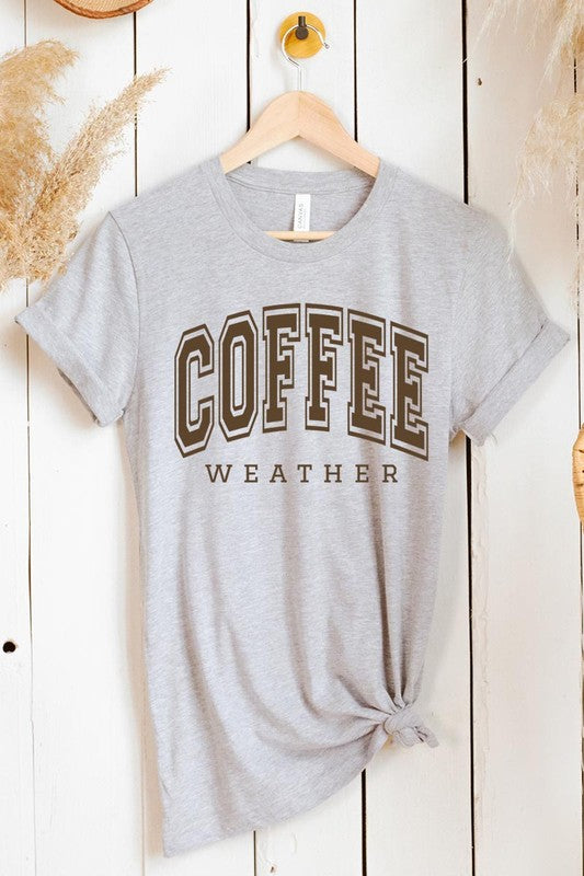 Coffee Weather Graphic Tee - Body By J'ne