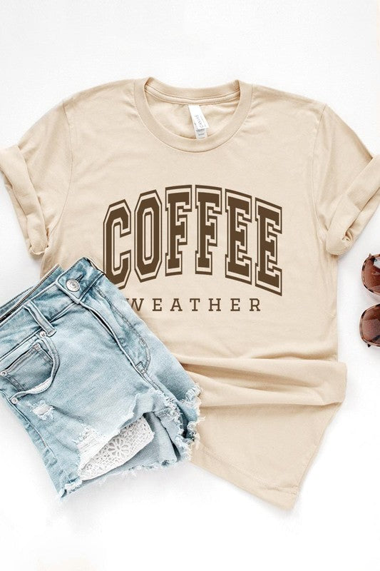 Coffee Weather Graphic Tee - Body By J'ne