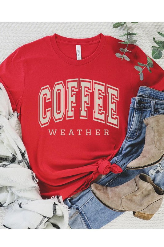 Coffee Weather Graphic Tee - Body By J'ne