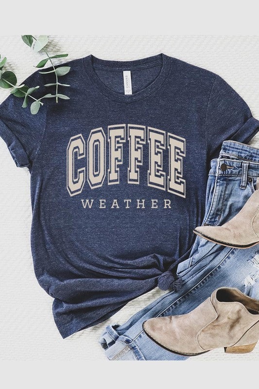 Coffee Weather Graphic Tee - Body By J'ne