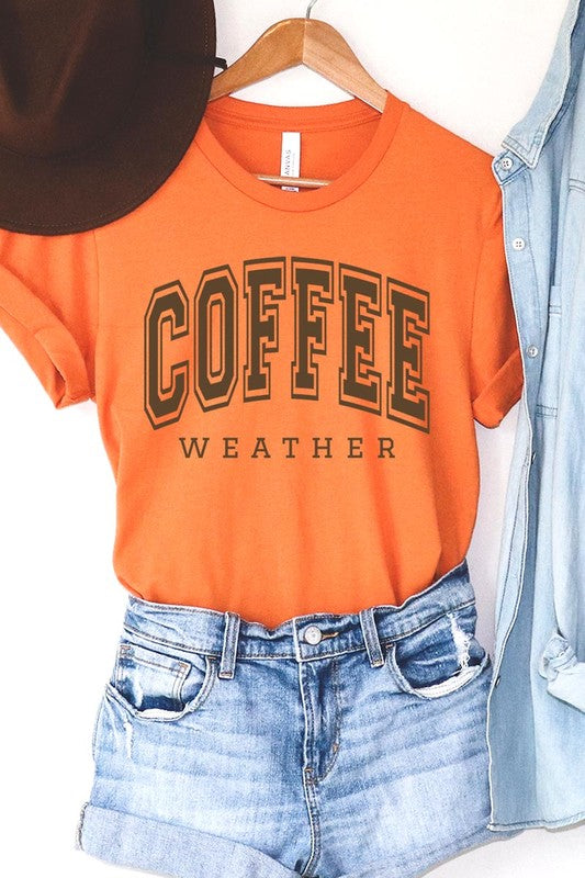 Coffee Weather Graphic Tee - Body By J'ne