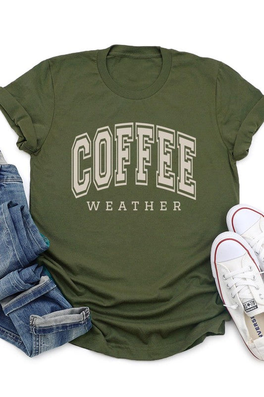 Coffee Weather Graphic Tee - Body By J'ne