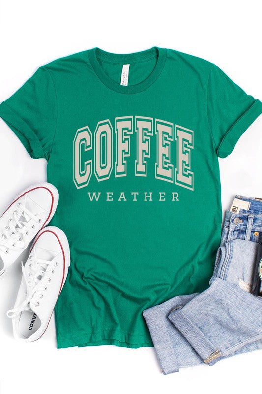 Coffee Weather Graphic Tee - Body By J'ne