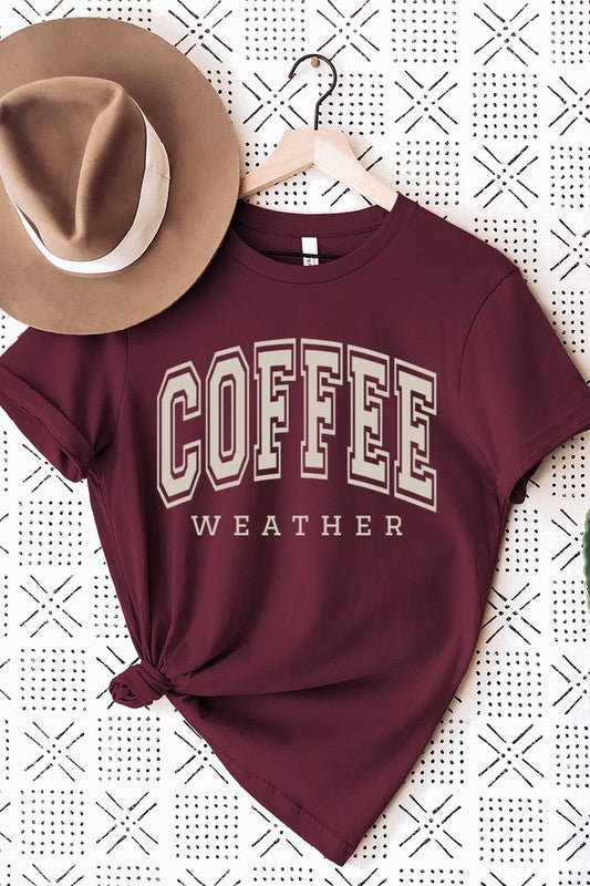Coffee Weather Graphic Tee - Body By J'ne