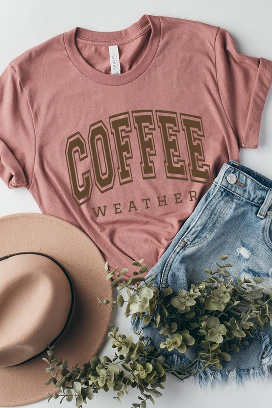 Coffee Weather Graphic Tee - Body By J'ne