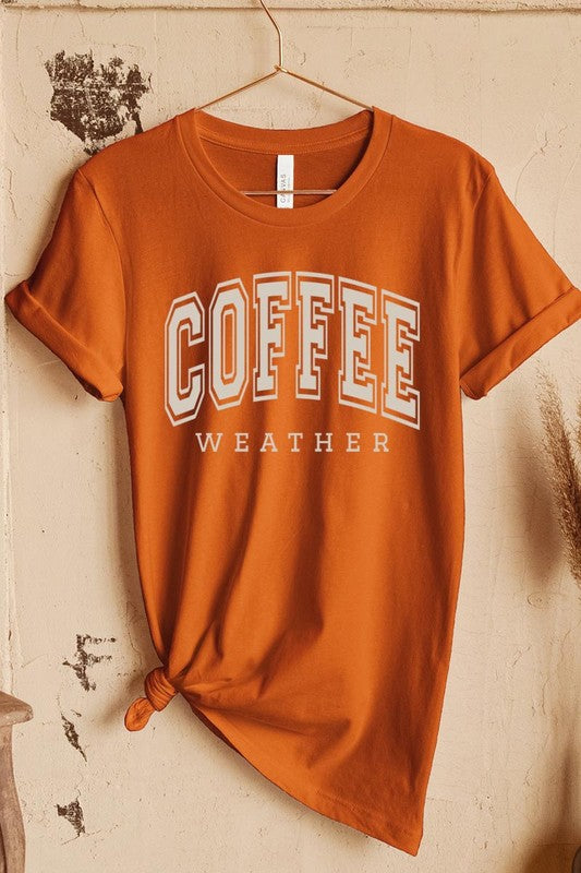 Coffee Weather Graphic Tee - Body By J'ne
