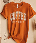 Coffee Weather Graphic Tee