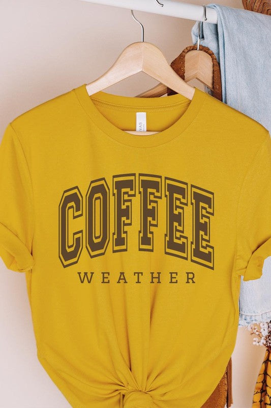 Coffee Weather Graphic Tee - Body By J'ne