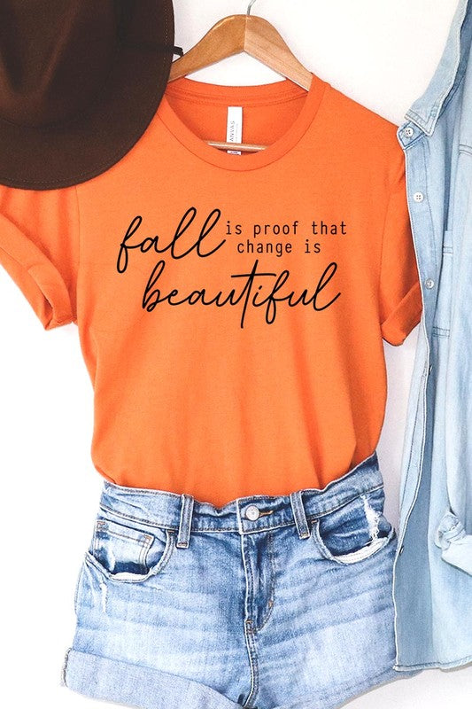 Fall Is Proof That Graphic Tee - Body By J'ne